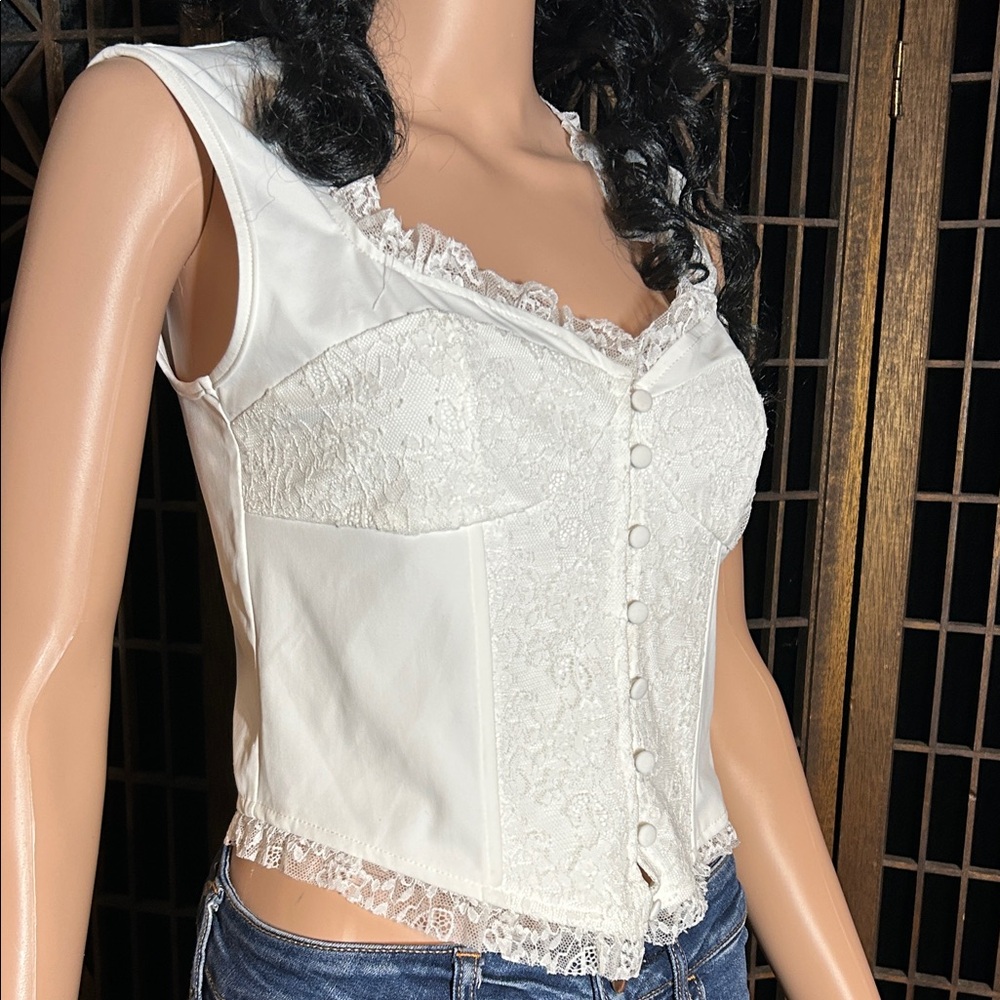 EDIKTED BUSTIER SIZE L